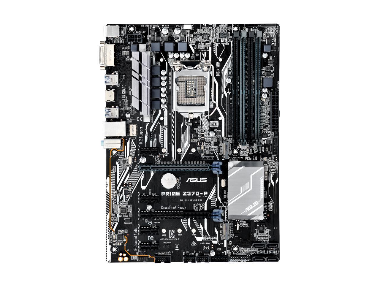 Used - Like New: ASUS PRIME Z270-P LGA 1151 ATX Motherboards - Intel ...