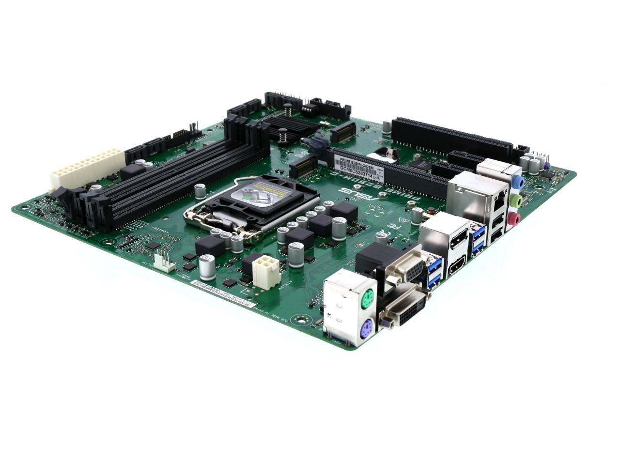 Open Box ASUS PRIME B250MC/CSM LGA 1151 Micro ATX Motherboards