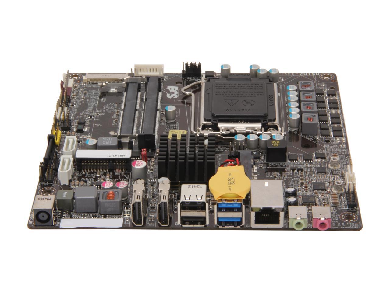 ECS H61H2TI LGA 1155 Mini ITX Intel Motherboard