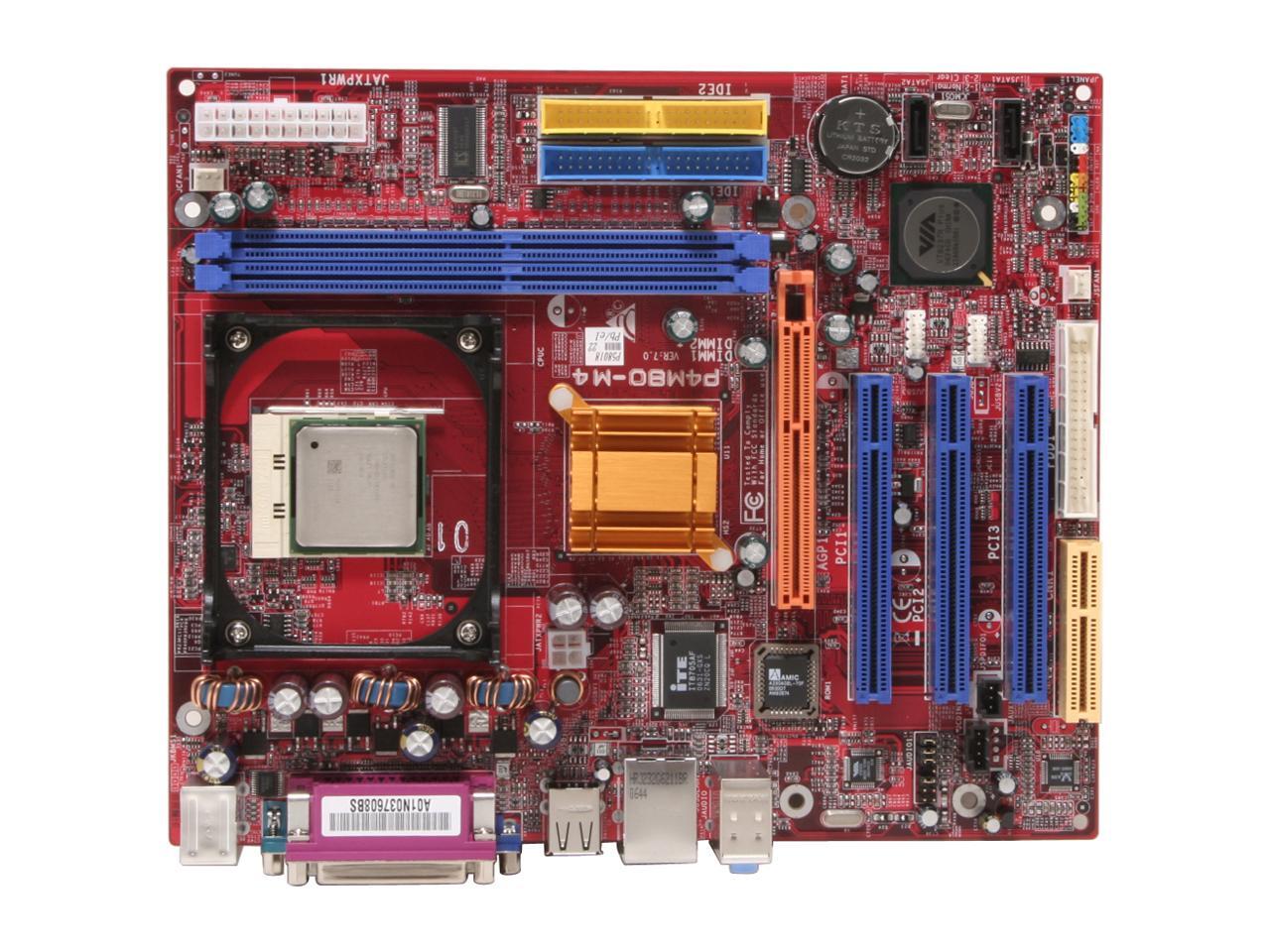 BIOSTAR Intel Celeron 2.5G Micro ATX Motherboard / CPU
