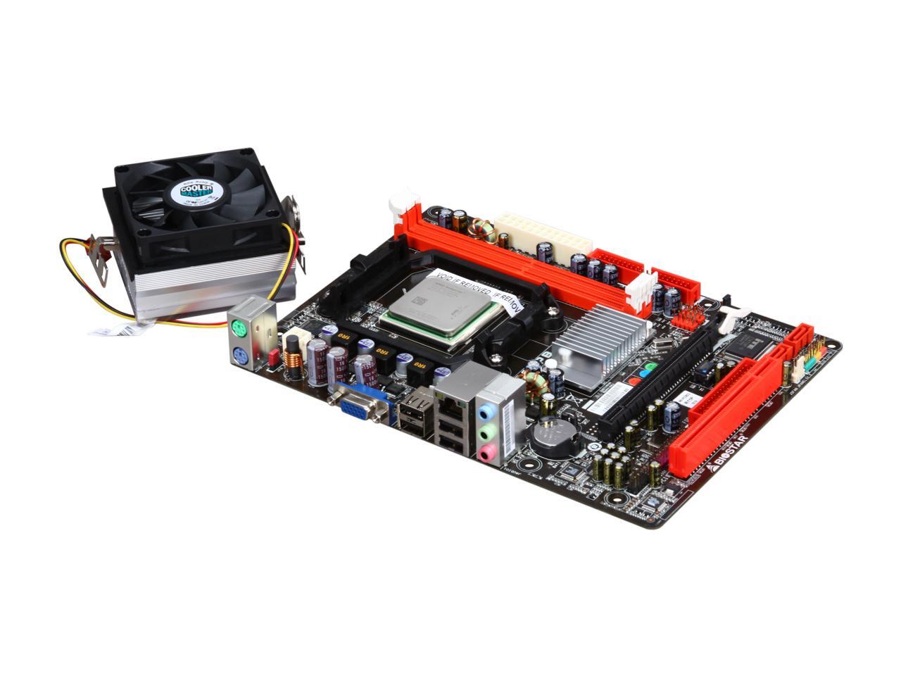 BIOSTAR COMBO6K2300 AMD Sempron X2 2300 Micro ATX Motherboard / CPU