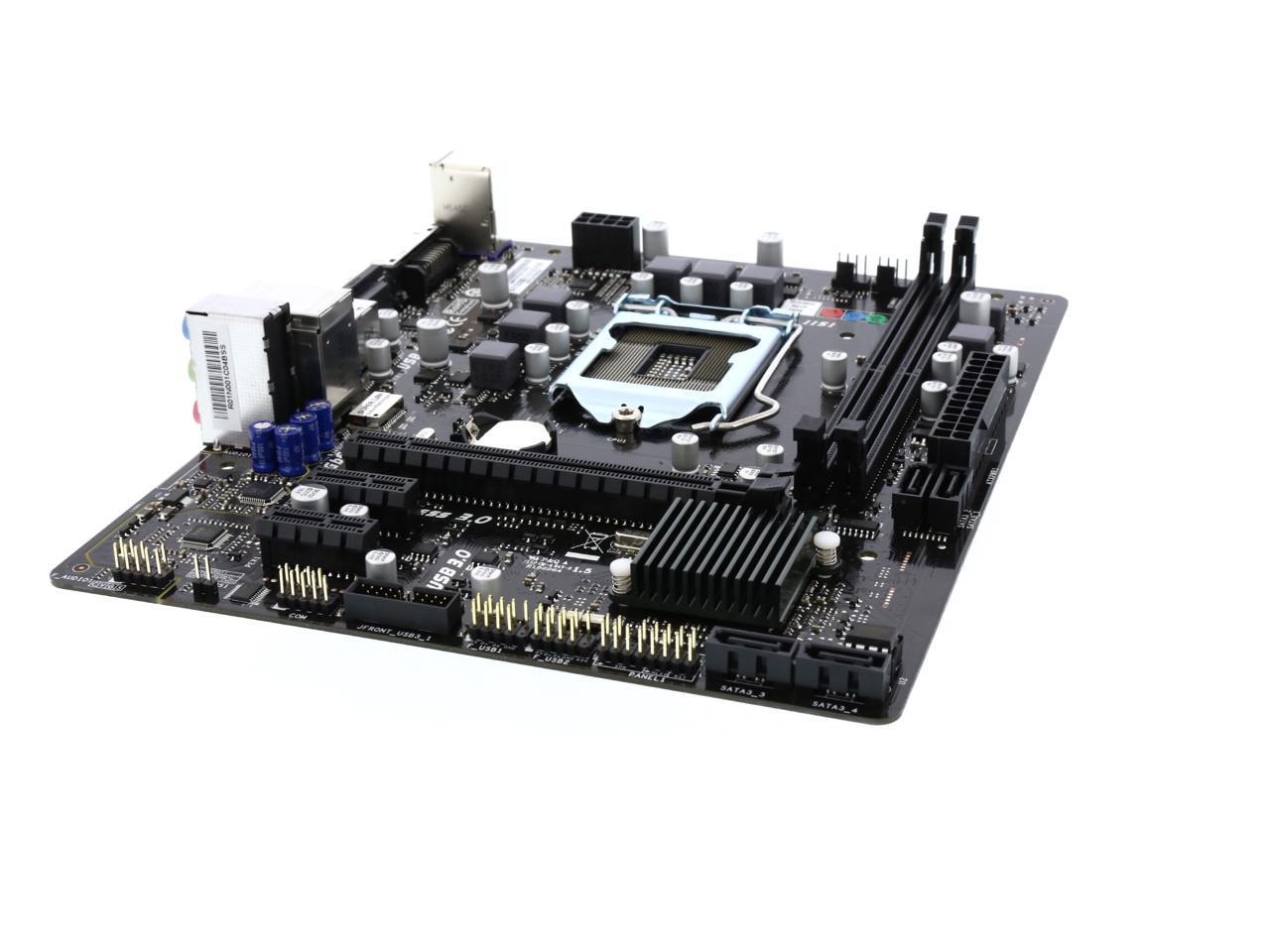 BIOSTAR Hi-Fi B150S1 D4 Ver. 6.x LGA 1151 Intel B150 SATA 6Gb/s USB 3.0  Micro ATX Intel Motherboard