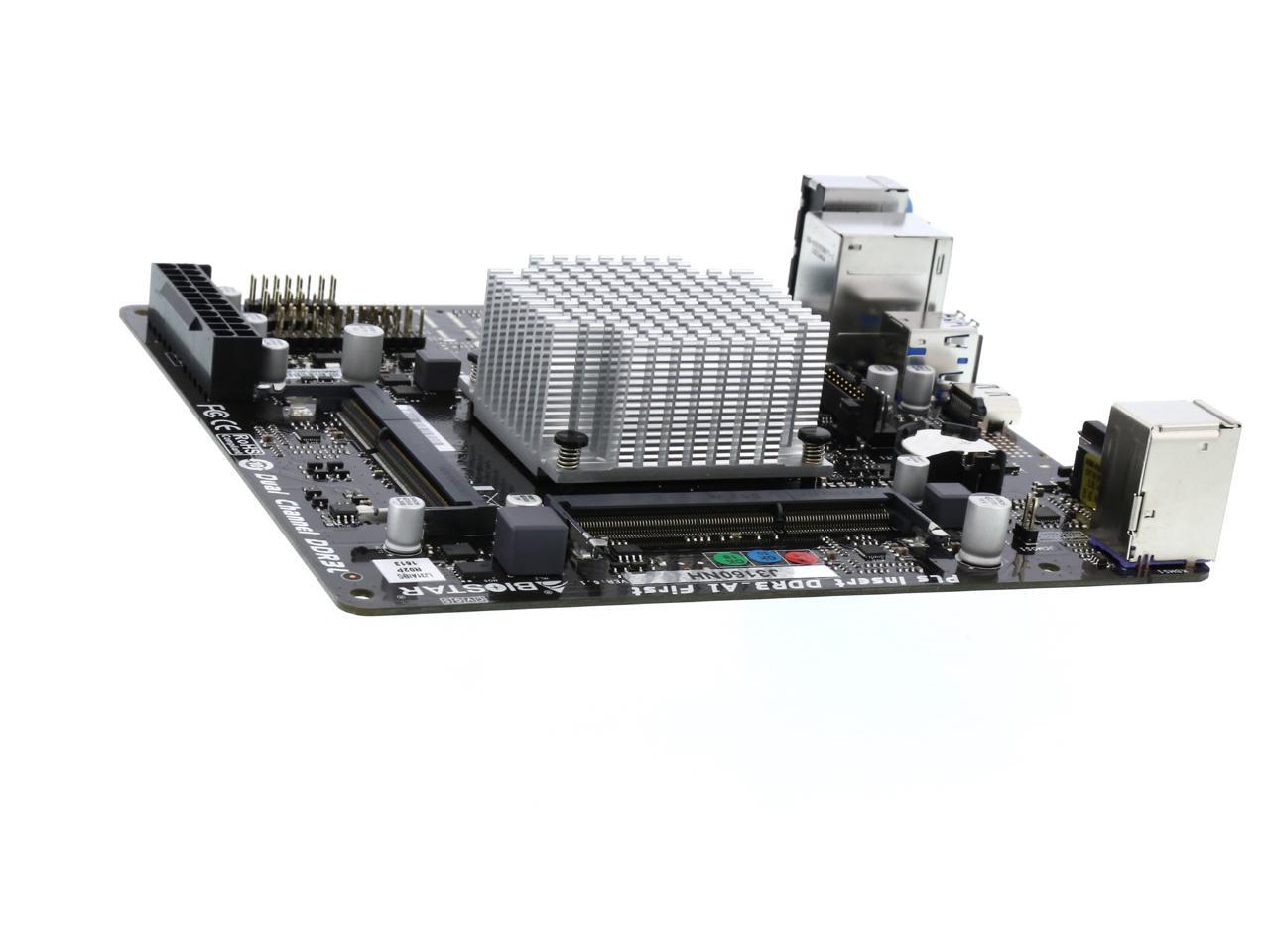 BIOSTAR J3160NH Intel Celeron J3160 Quadcore 2.24G Mini ITX