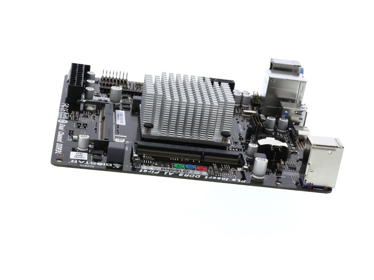 BIOSTAR J3160NH Intel Celeron J3160 Quadcore 2.24G Mini ITX