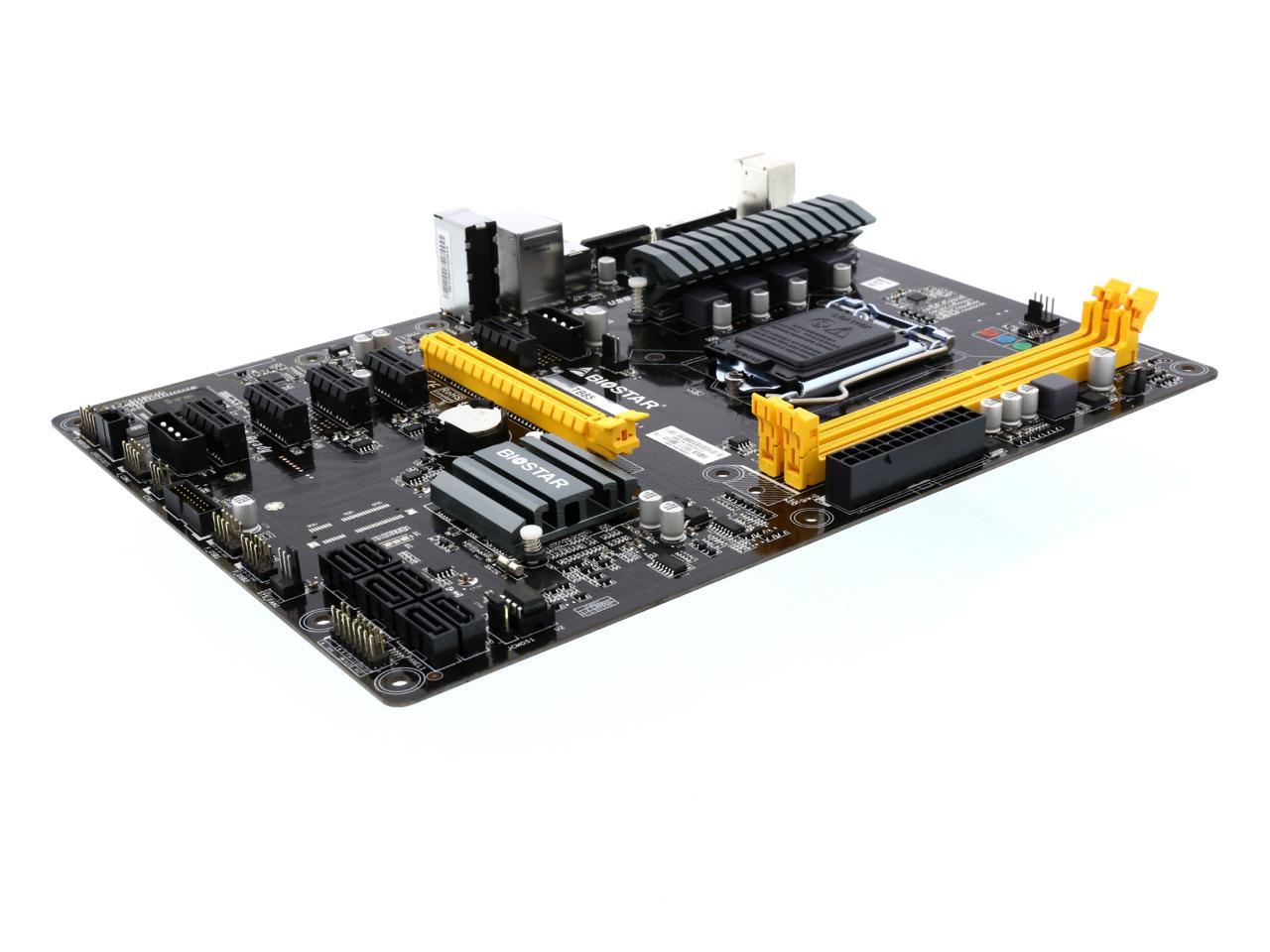 BIOSTAR TB85 LGA 1150 Intel B85 SATA 6Gb/s USB 3.0 ATX Intel Motherboards  for Cryptocurrency Mining (BTC) - Newegg.com