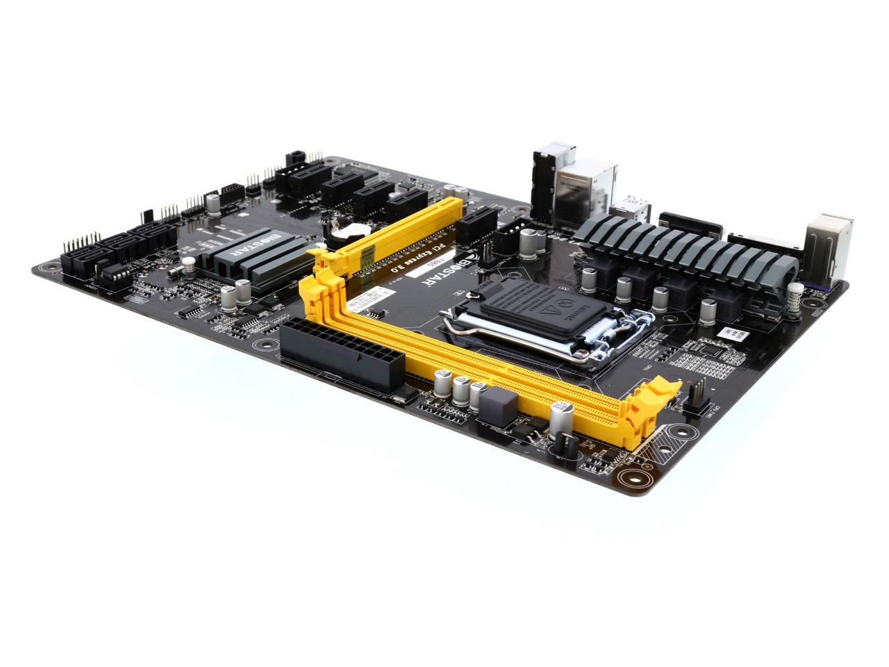 BIOSTAR TB85 LGA 1150 Intel B85 SATA 6Gb/s USB 3.0 ATX Intel Motherboards  for Cryptocurrency Mining (BTC) - Newegg.com