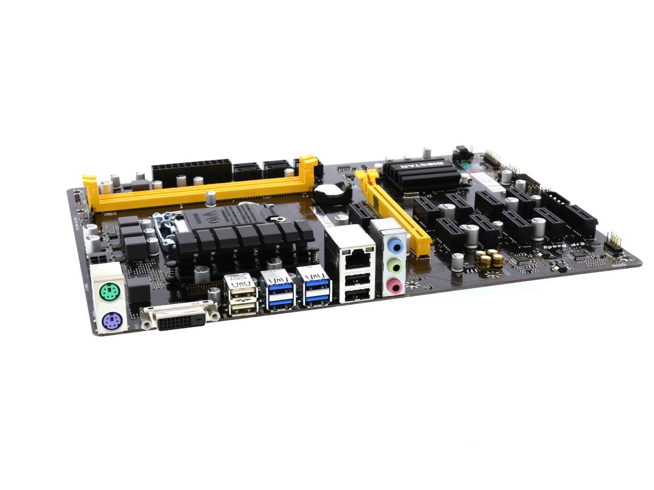 BIOSTAR TB250-BTC PRO LGA 1151 Intel B250 SATA 6Gb/s USB 3.0 ATX Intel  Motherboard for Cryptocurrency Mining (BTC)