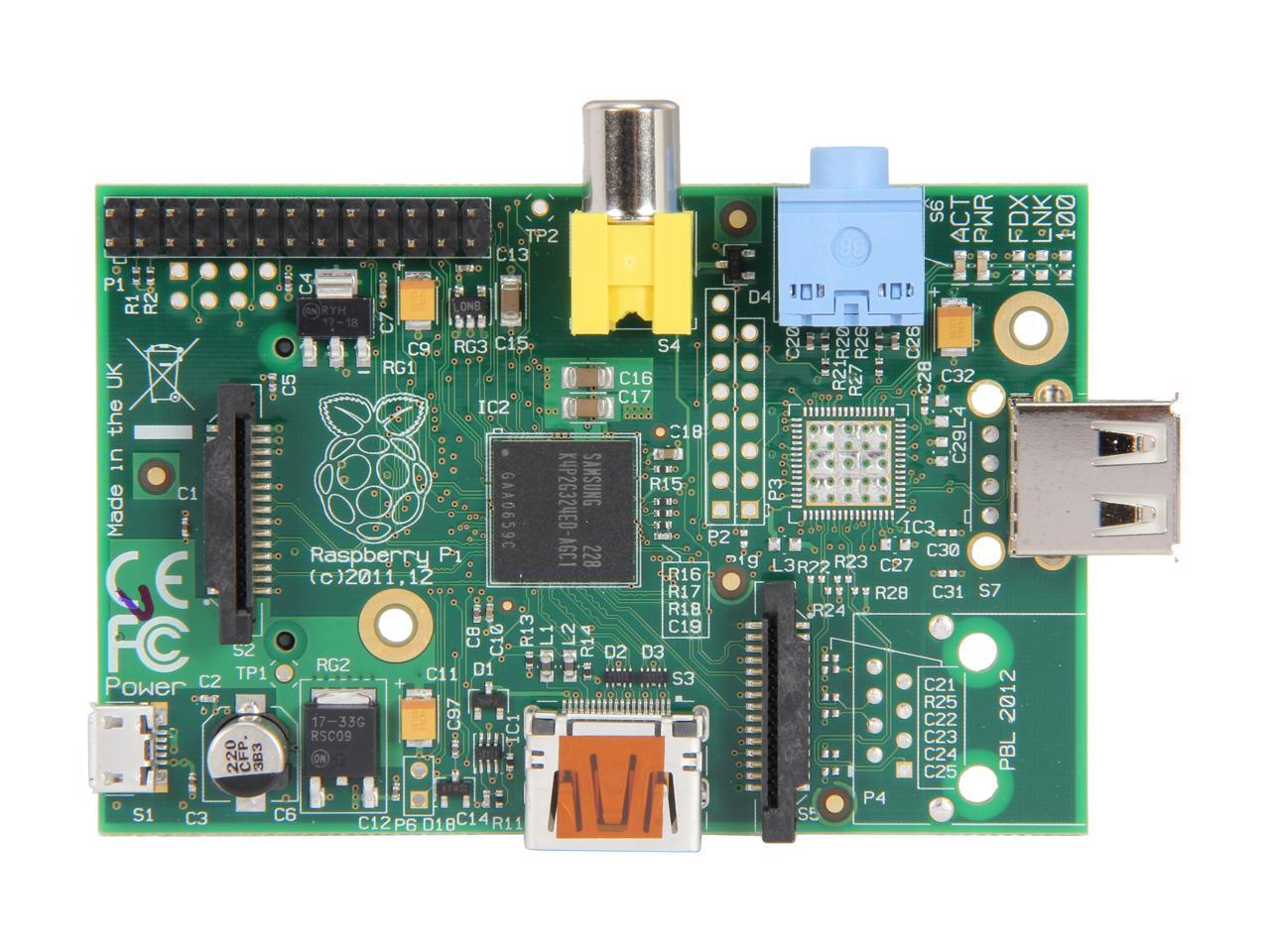 Raspberry Pi RASPBERRY-MODA-256M Broadcom BCM2835 Motherboard / CPU ...