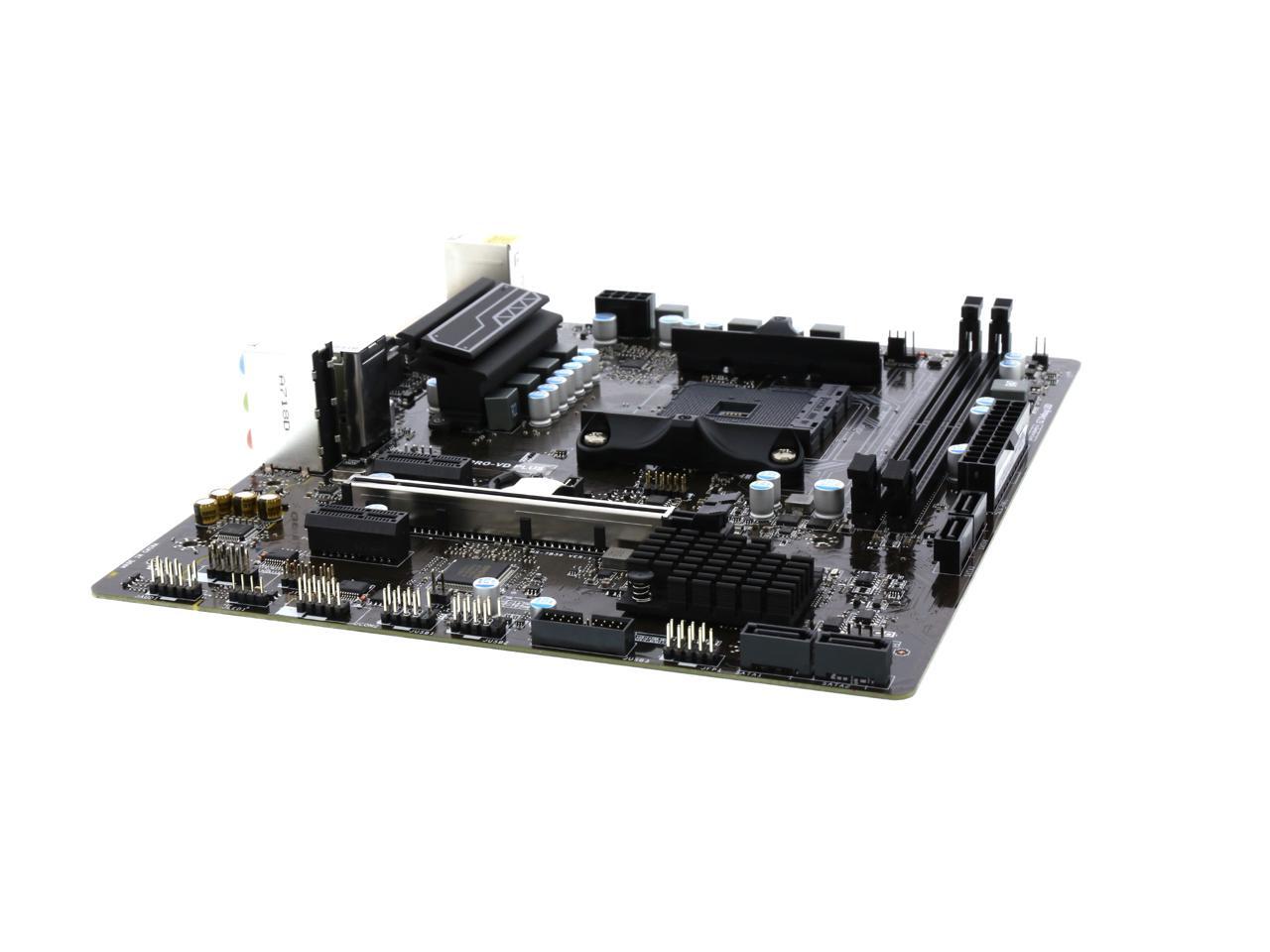 MSI A320M PRO-VD PLUS AM4 Micro ATX AMD Motherboard - Newegg.ca