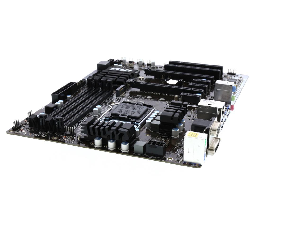 Refurbished Msi Z170a Pc Mate Lga 1151 Atx Motherboards Intel Newegg Com