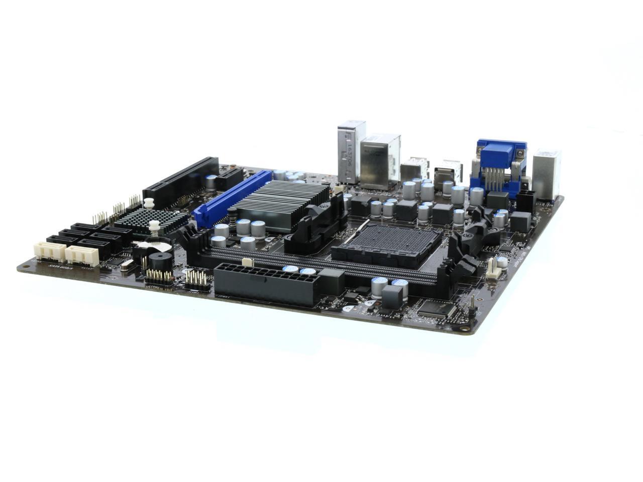 Refurbished MSI 760GMAP34 (FX) AM3+ Micro ATX AMD Motherboard