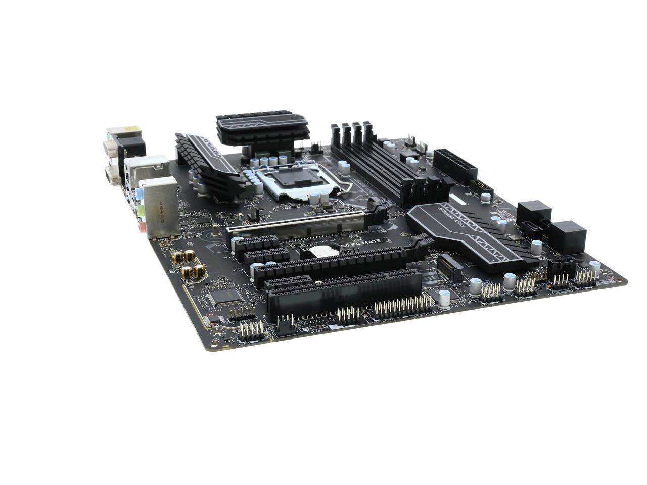Refurbished: MSI PRO B250 PC MATE LGA 1151 ATX Intel Motherboard