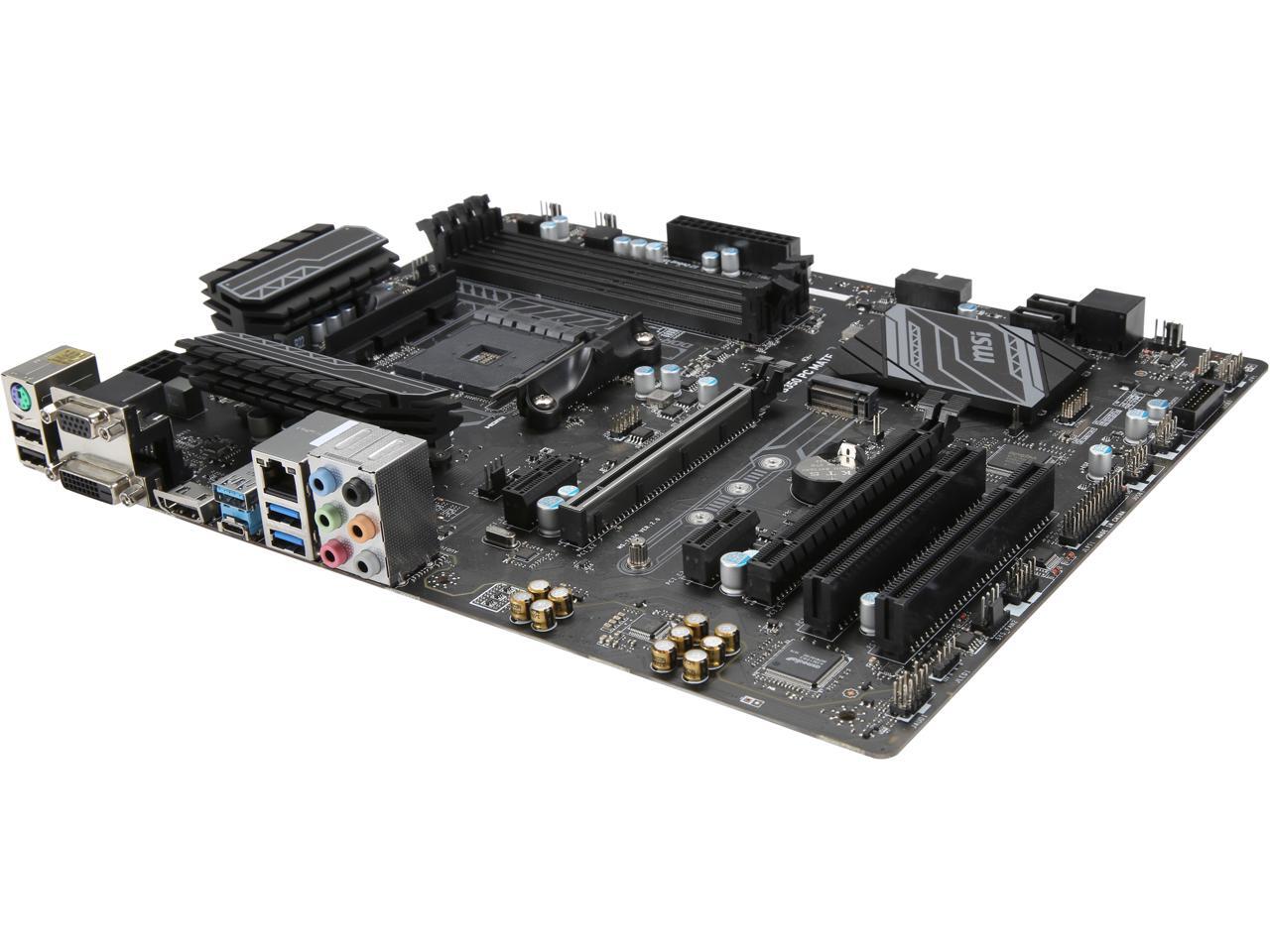Refurbished MSI B350 PC MATE AM4 ATX AMD Motherboard Newegg.ca