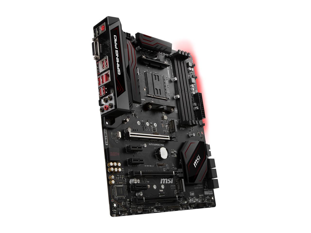 MSI X470 GAMING PRO AM4 ATX AMD Motherboard - Newegg.com