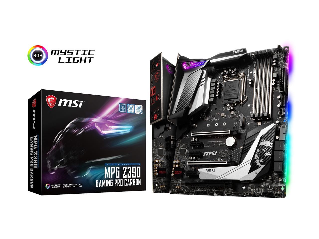 Msi mpg z390 gaming pro carbon обзор