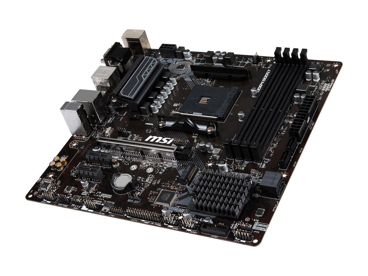 MSI PRO B450M PRO-VDH PLUS AM4 Micro ATX AMD Motherboard - Newegg.ca