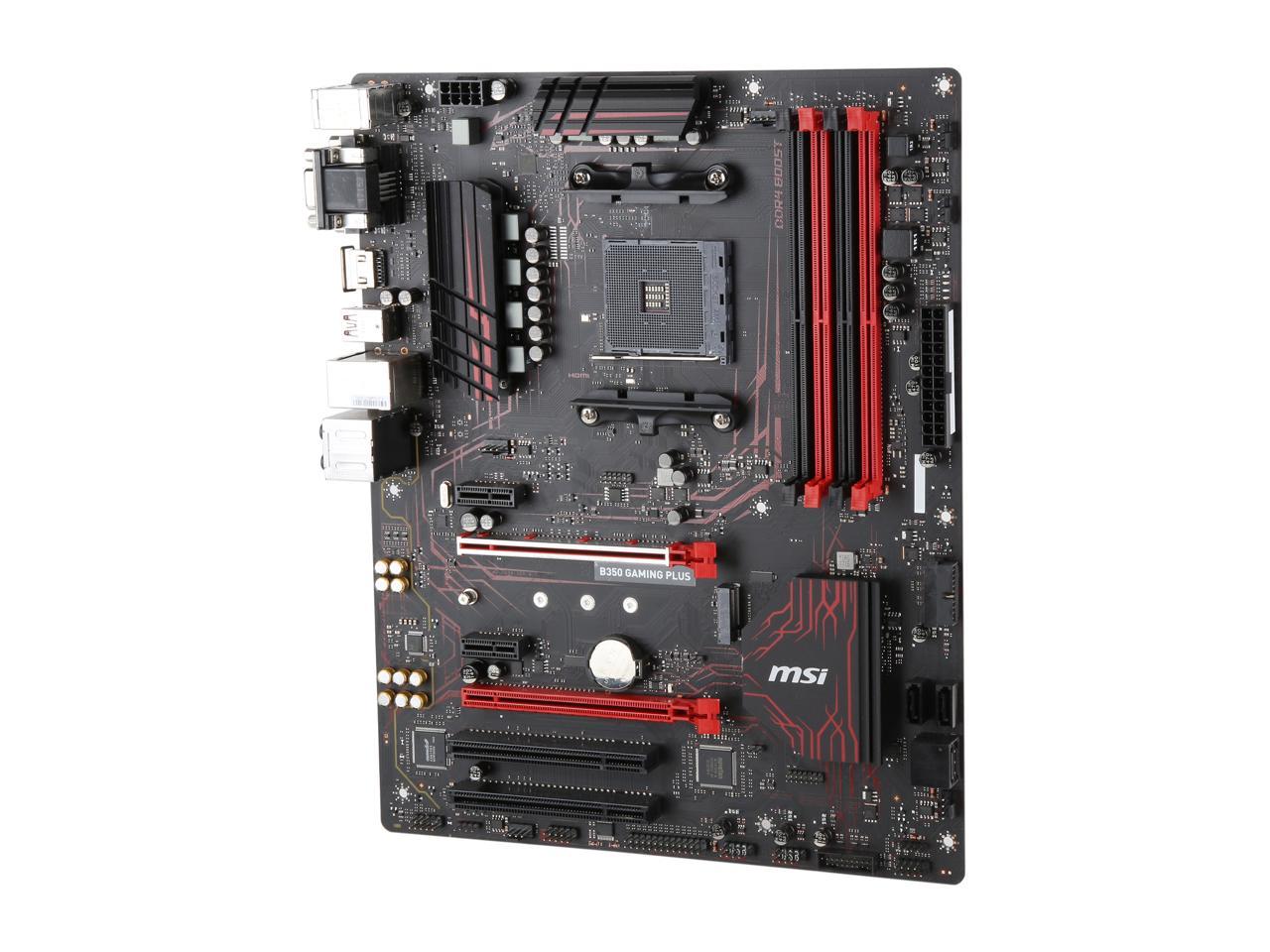 Refurbished: MSI PERFORMANCE GAMING B350 GAMING PLUS AM4 ATX AMD ...