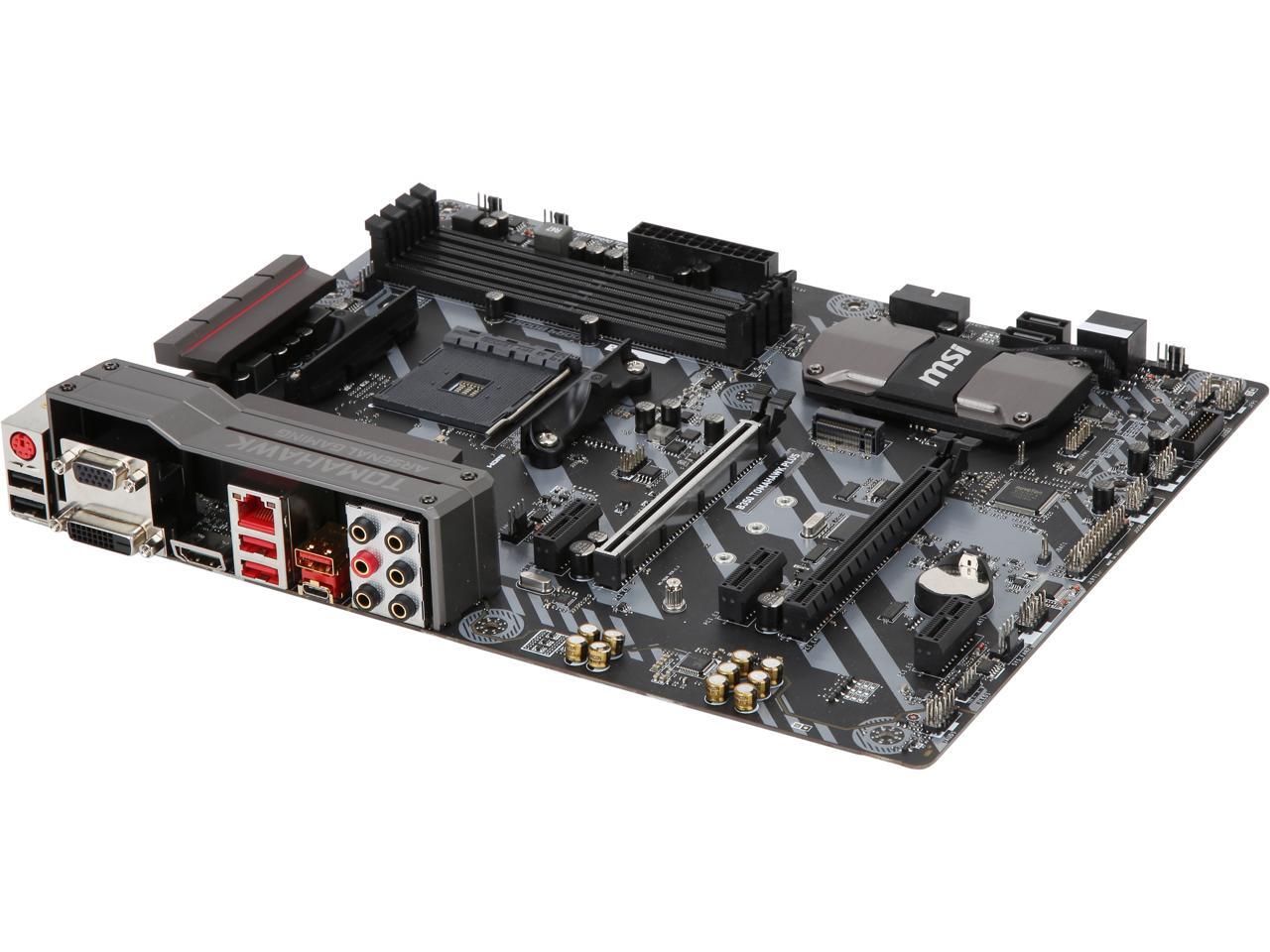 Refurbished MSI ARSENAL GAMING B350 TOMAHAWK PLUS AM4 ATX AMD