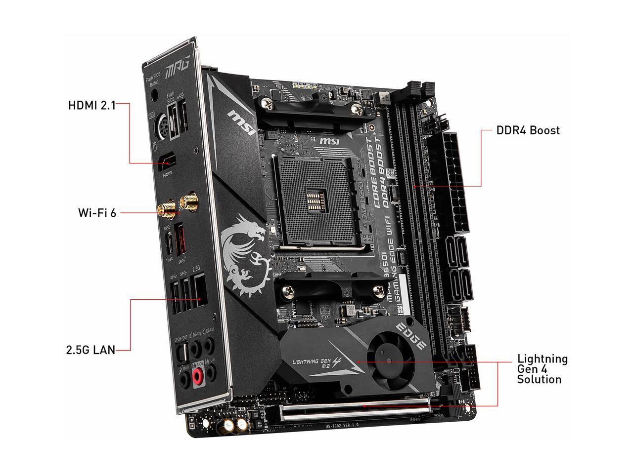 Материнские платы am4 wifi. MSI mpg b550i Gaming Edge WIFI. B550 Mini ITX. Mini ITX am4. MSI mpg b550 Gaming Plus.