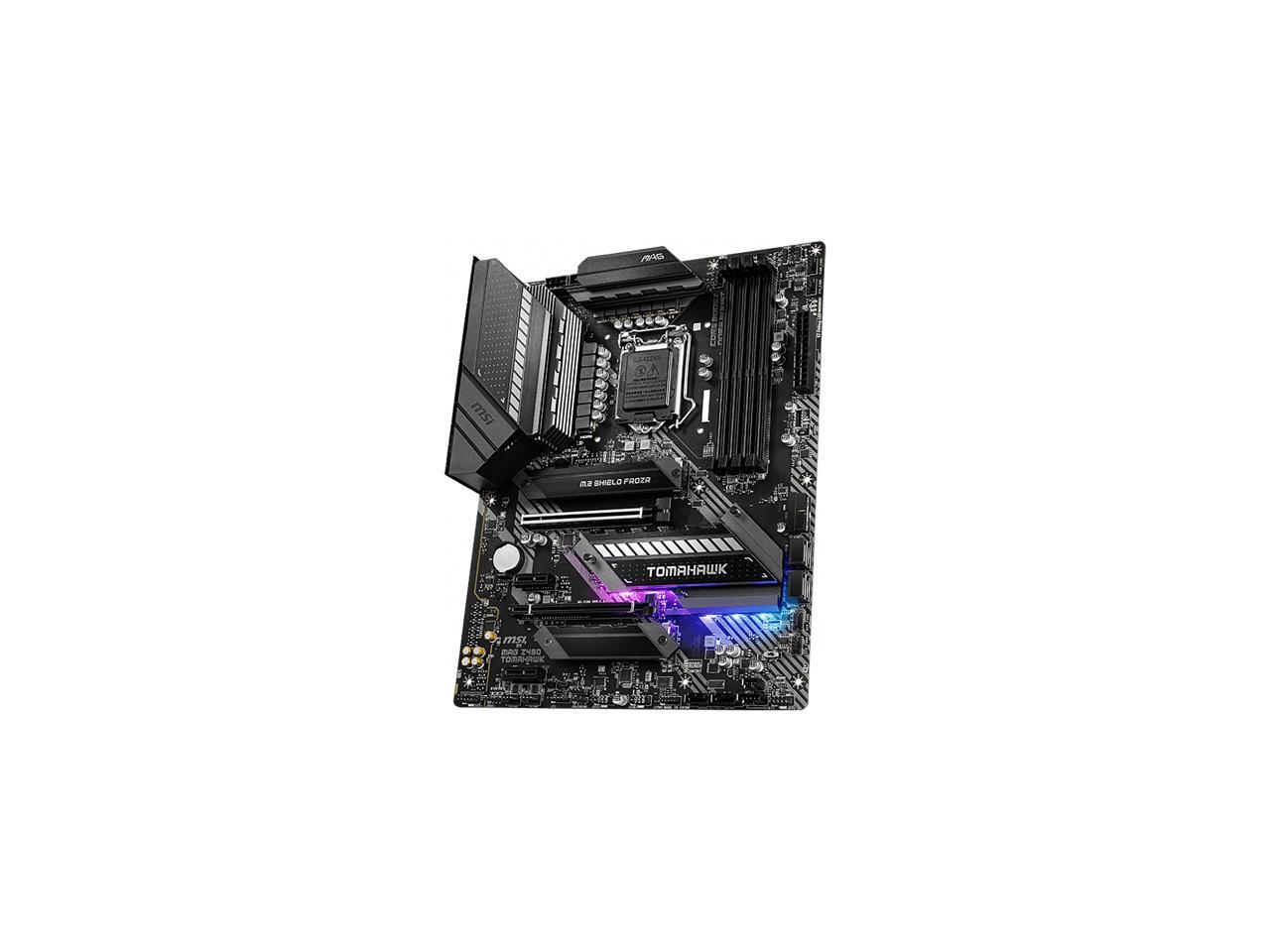 MSI MAG Z490 TOMAHAWK LGA 1200 ATX Intel Motherboard Newegg.ca