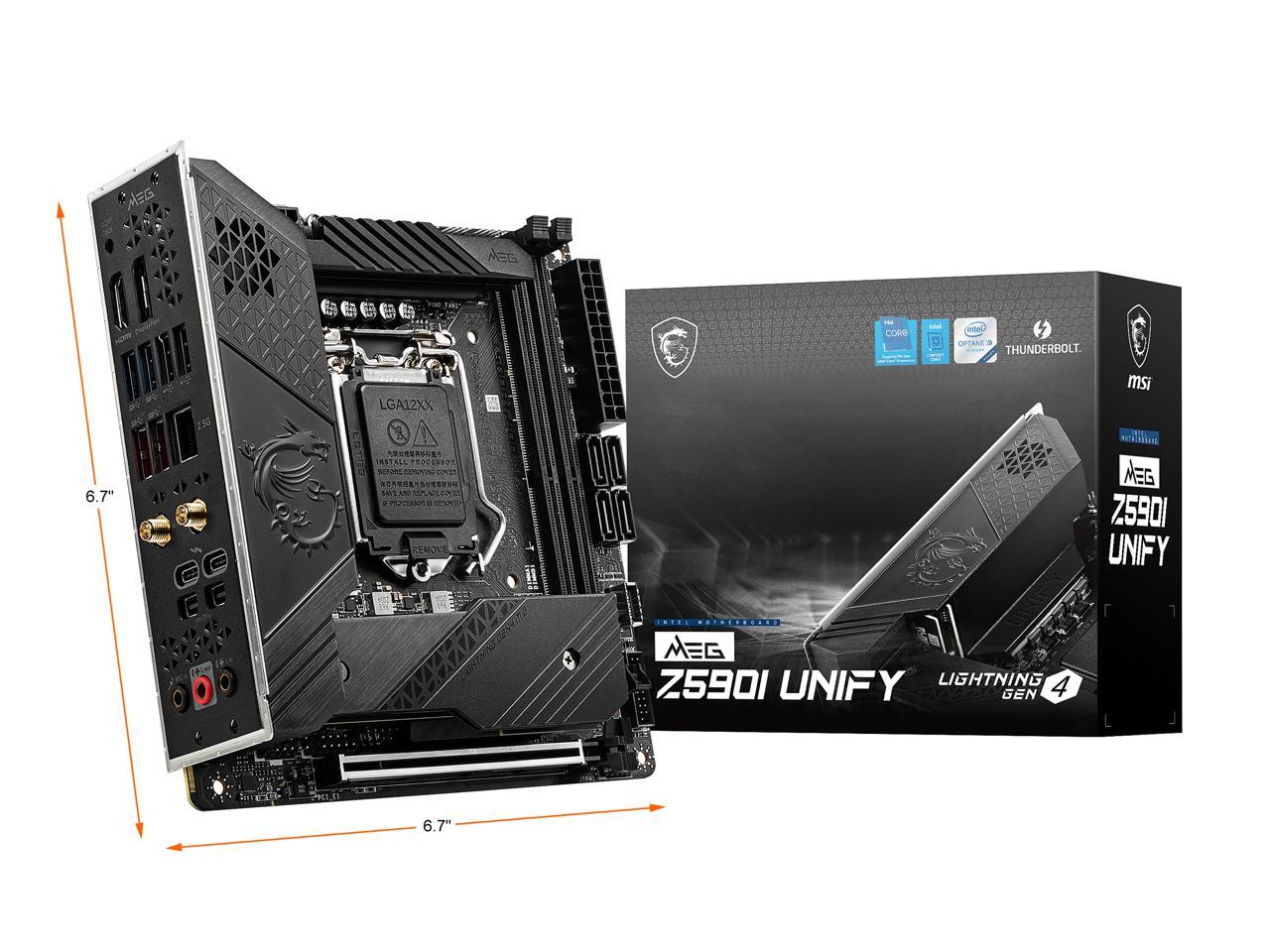 Msi meg z590 unify обзор