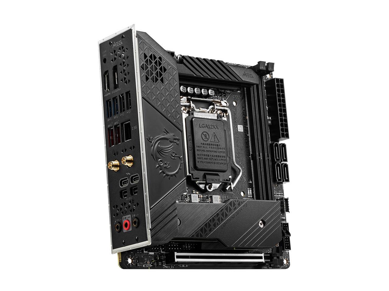 MSI MEG Z690I UNIFY マザーボード Mini-ITX対応 Intel Z690チップ