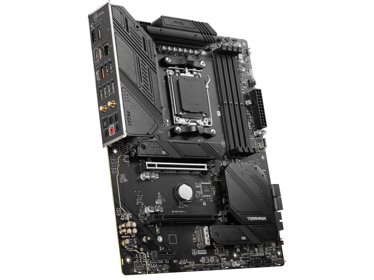 MSI MAG B650 TOMAHAWK WIFI AM5 AMD B650 SATA 6Gb/s DDR5 Ryzen 7000 ATX ...