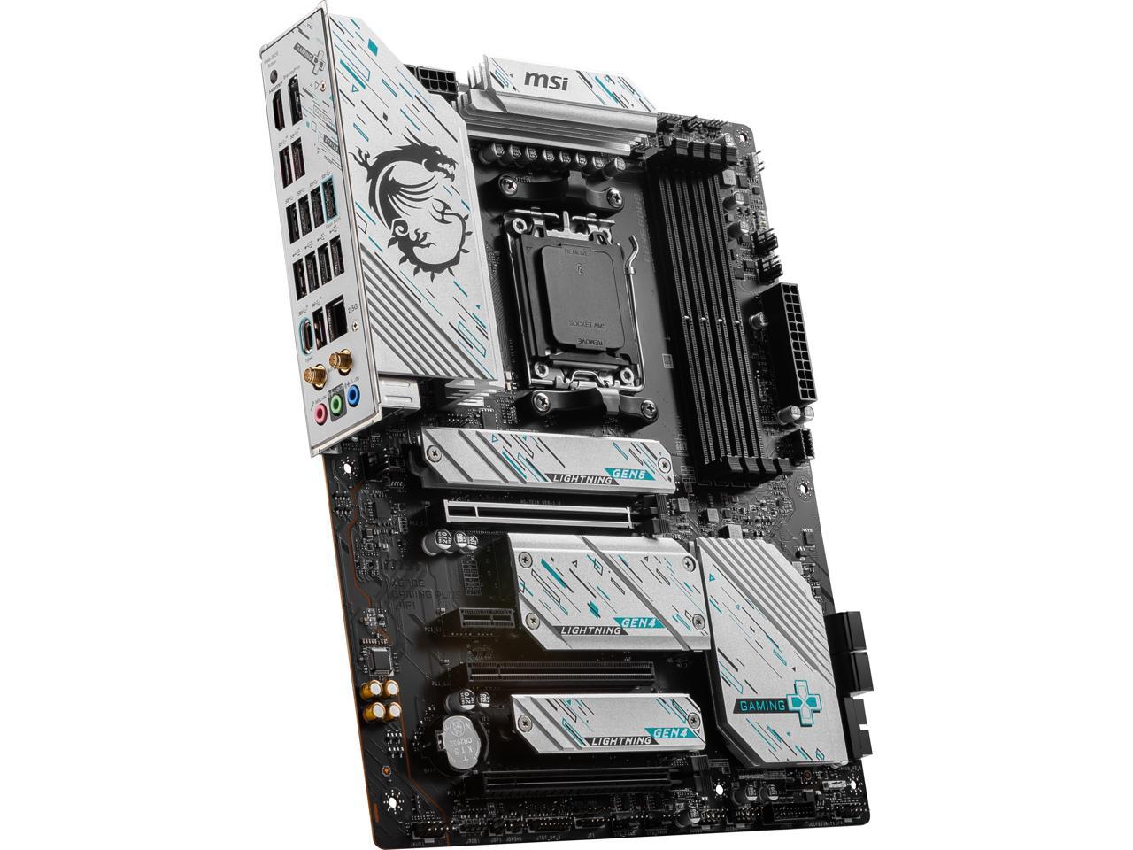 MSI X670E GAMING PLUS WIFI AM5 AMD Ryzen 7000 SATA 6Gb/s ATX DDR5 4x M