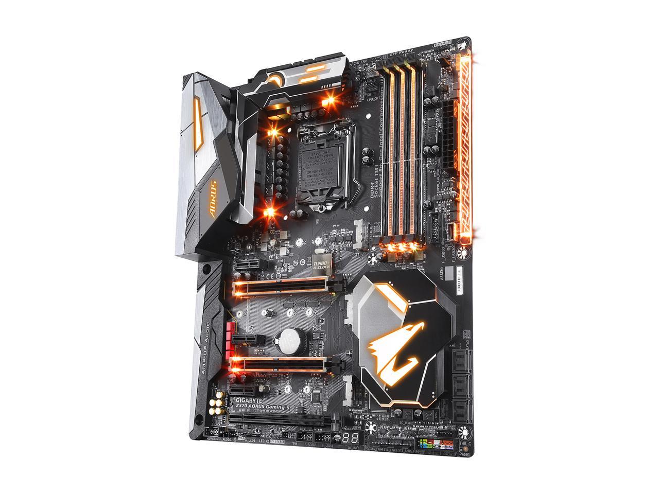 GIGABYTE Z370 AORUS Gaming 5 (rev. 1.0) LGA 1151 (300 Series) Intel