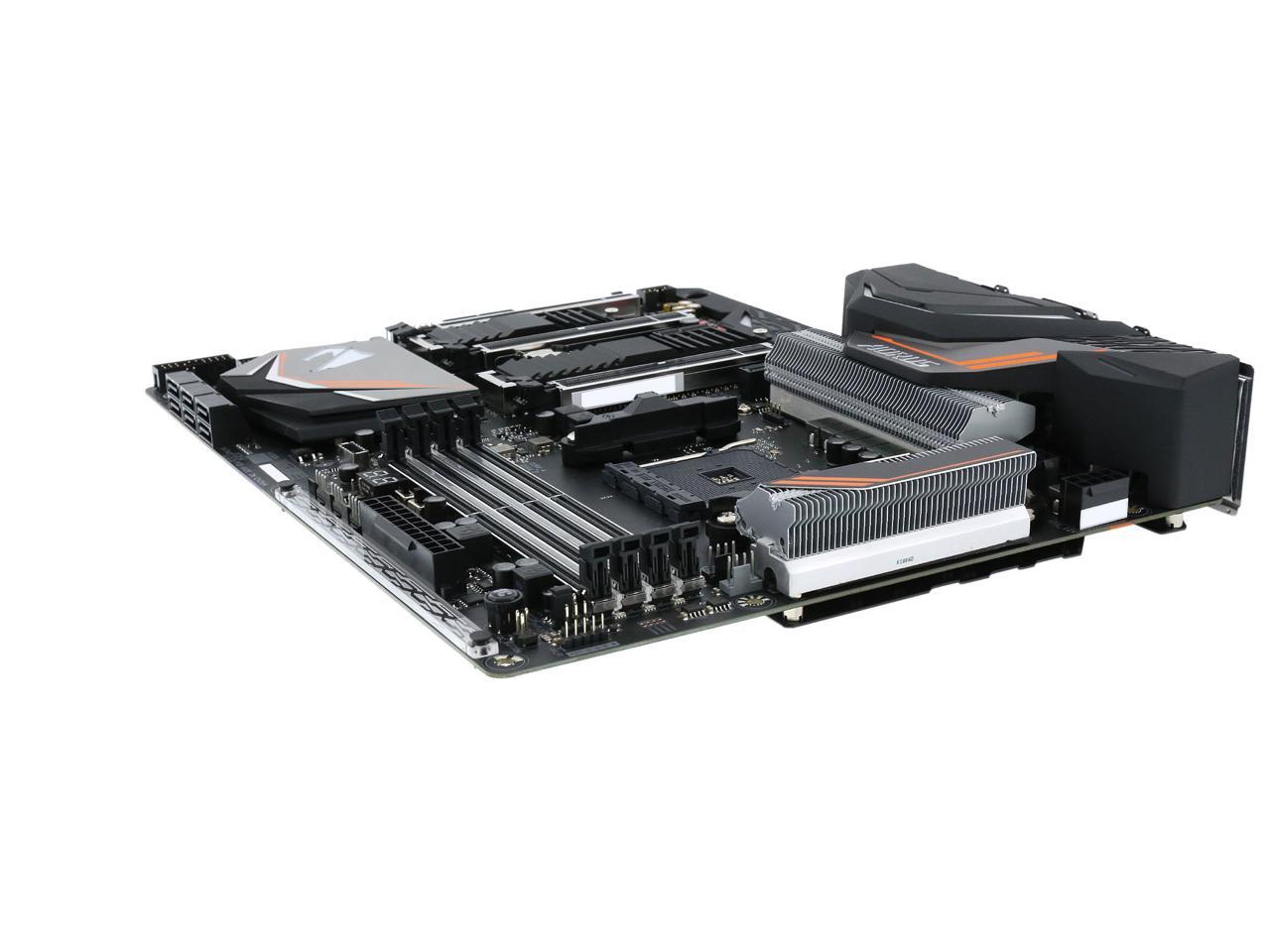Parallel notches Heatsink for MOS GPU IC Chip 60 x 60 x 10 mm Black