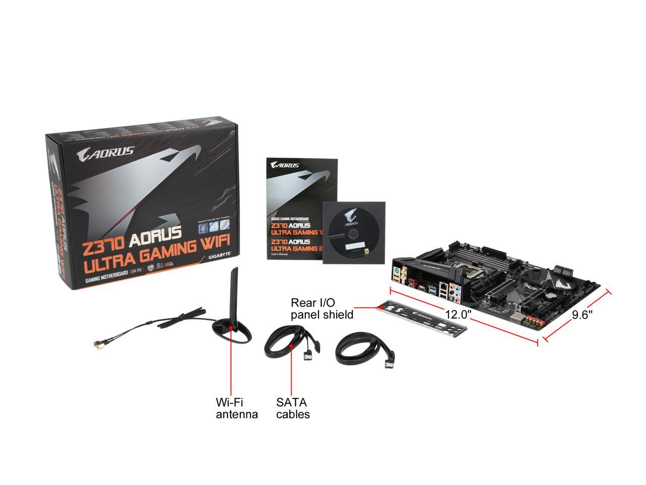 Used Like New Gigabyte Z370 Aorus Ultra Gaming Wifi Lga 1151 300 Series Atx Intel Motherboard Newegg Com