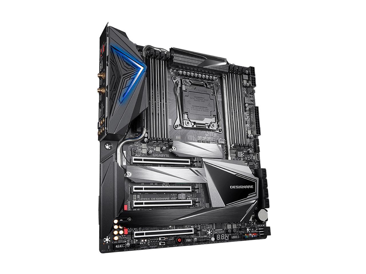 Gigabyte x299 designare ex обзор