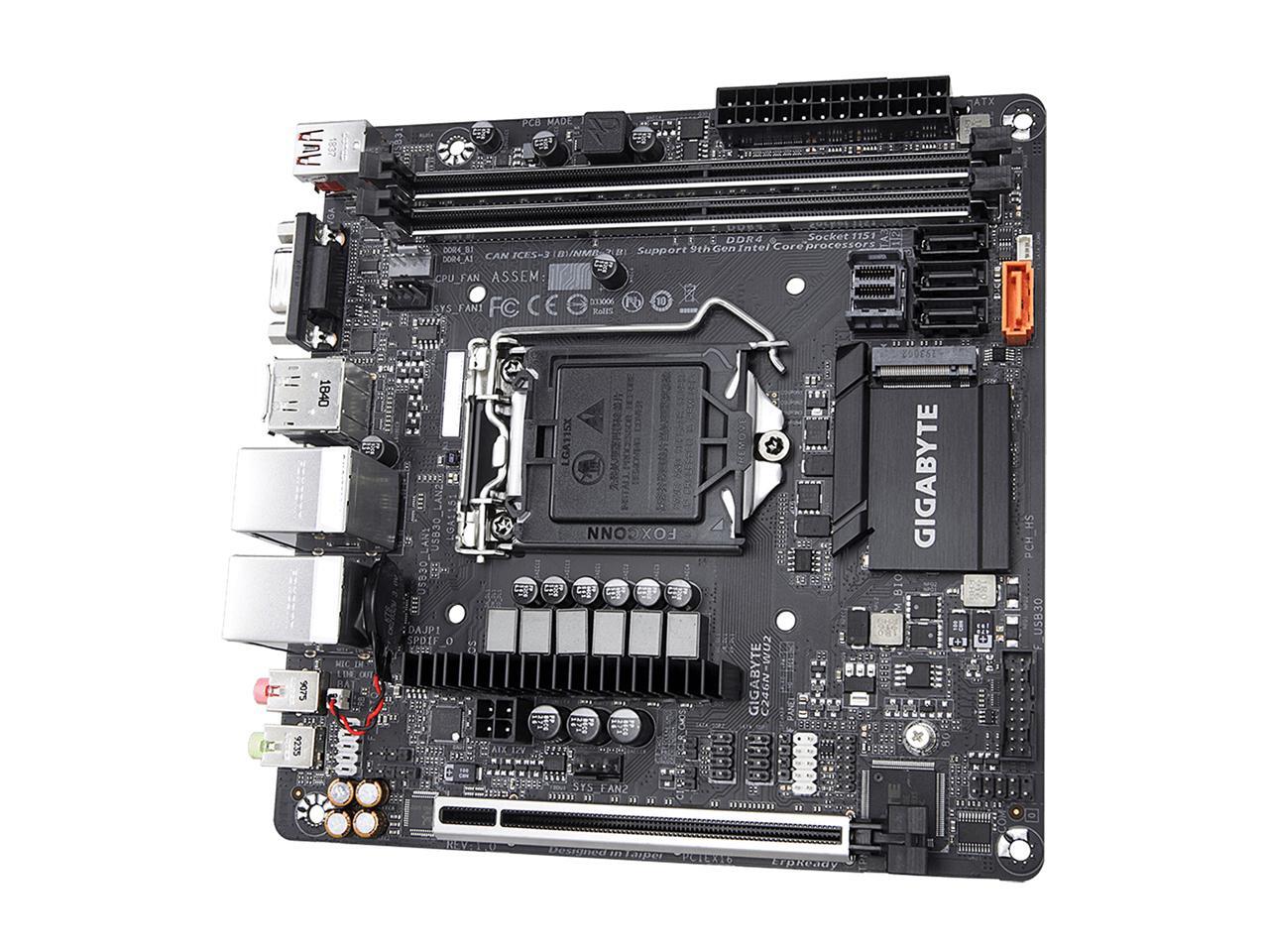 GIGABYTE C246NWU2 LGA 1151 (300 Series) Mini ITX Intel Motherboard