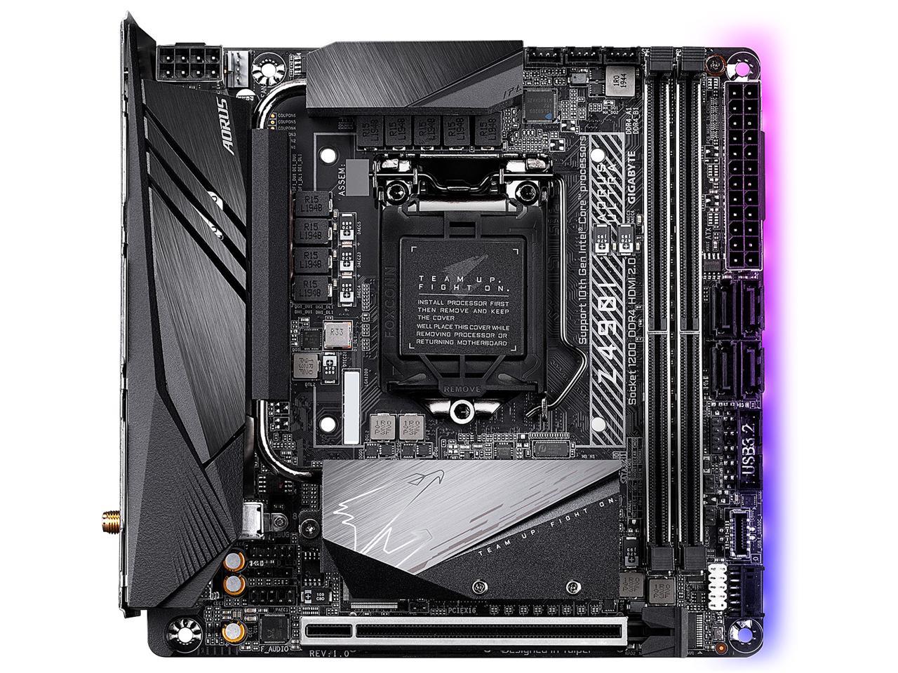 11700к настройка биос gigabyte z490