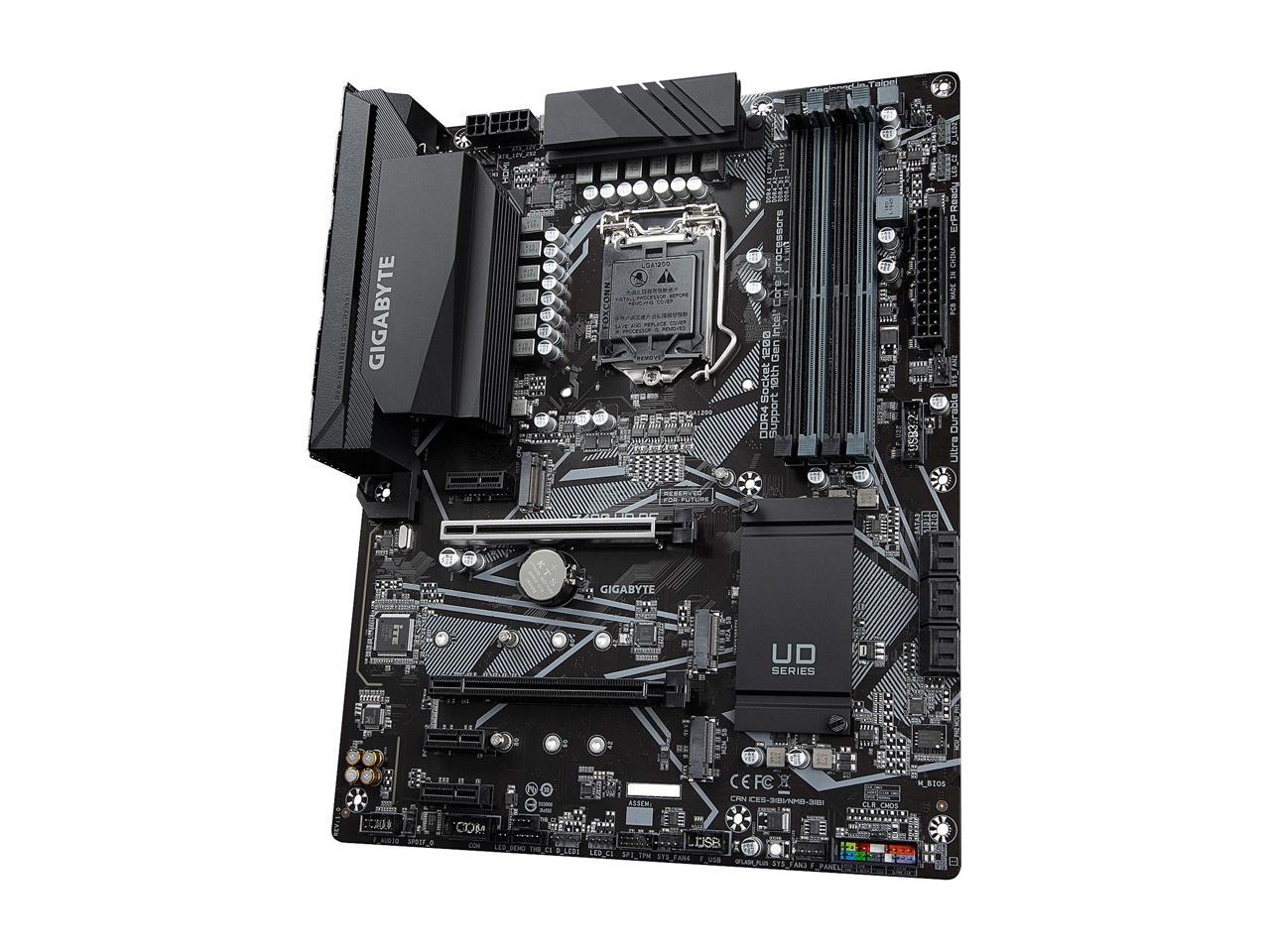 Gigabyte z490 ud не запускается