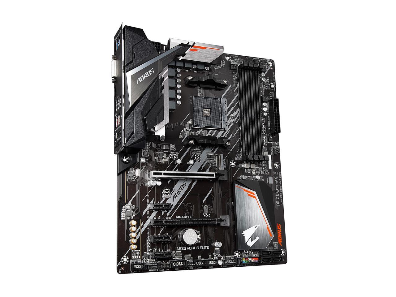 GIGABYTE AORUS A520 AORUS ELITE AM4 ATX AMD Motherboard - Newegg.com