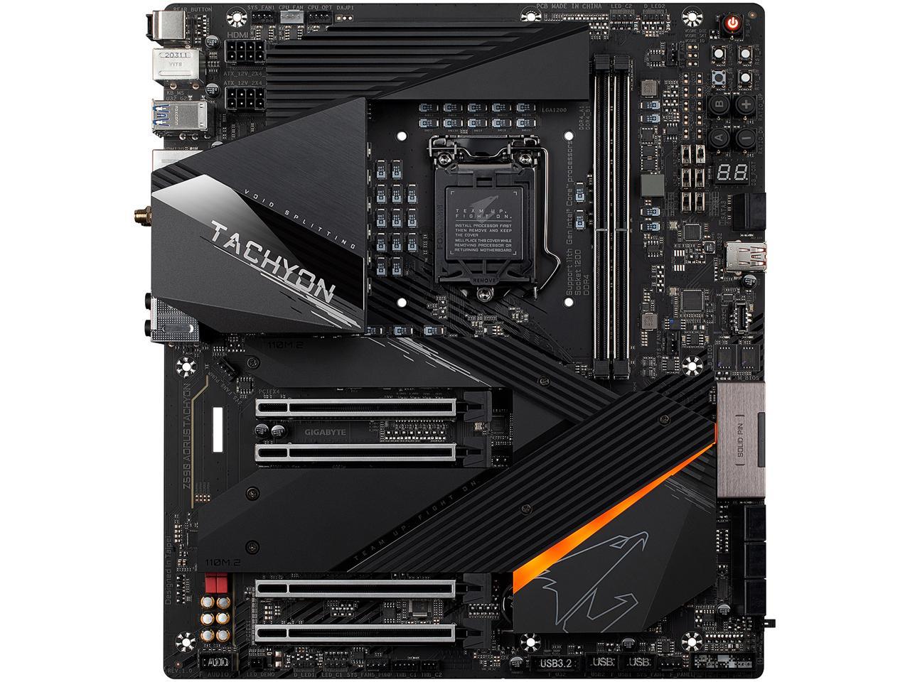 Gigabyte z590 d обзор