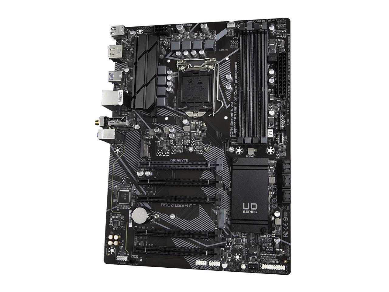 Open Box GIGABYTE B560 DS3H ACY1 LGA 1200 Intel Motherboard (ABS Only