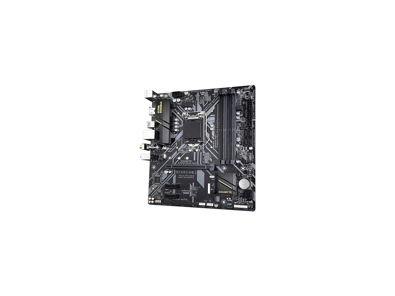 Refurbished GIGABYTE B365M DS3H WIFIY1XR LGA 1151 (300 Series) Micro