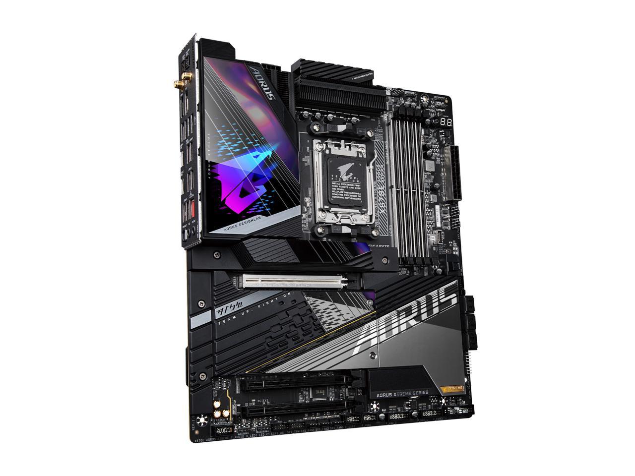 GIGABYTE X670E AORUS XTREME AM5 LGA 1718 AMD X670E EATX Motherboard ...