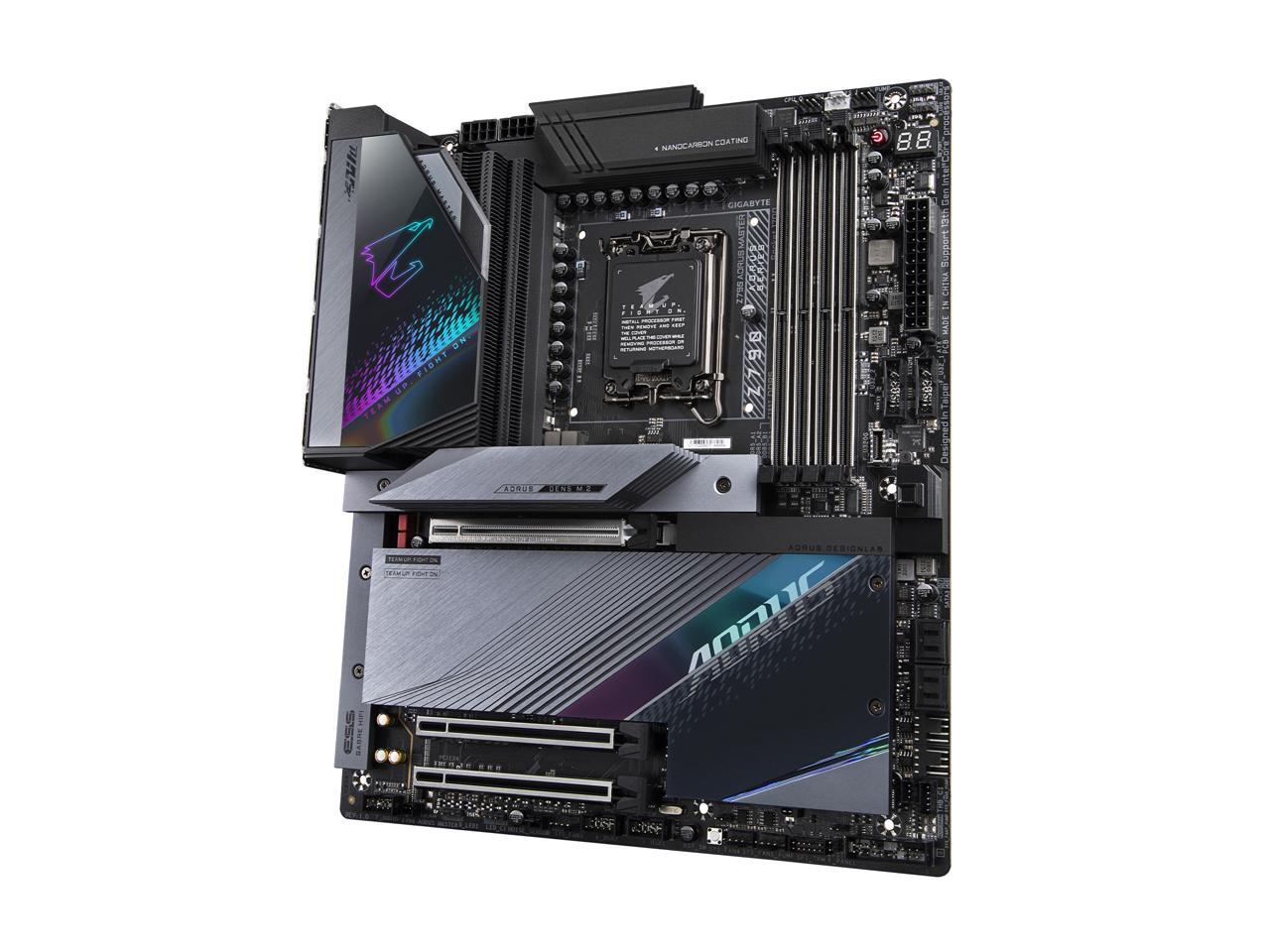 Gigabyte z790 aorus master lga 1700 intel z790 eatx motherboard with