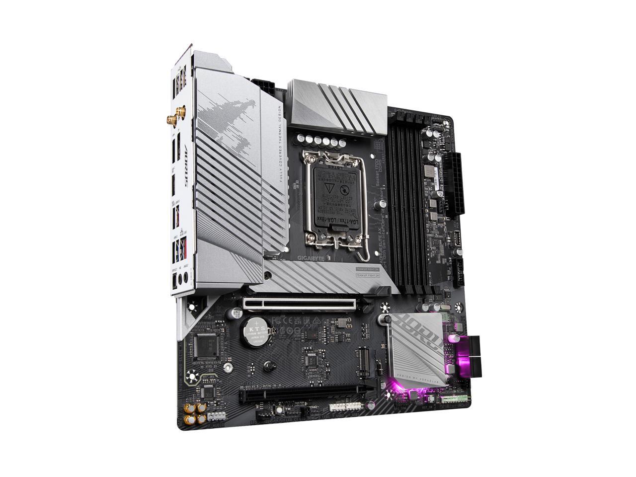 GIGABYTE B760M AORUS ELITE AX LGA 1700 Intel B760 M ATX Motherboard 