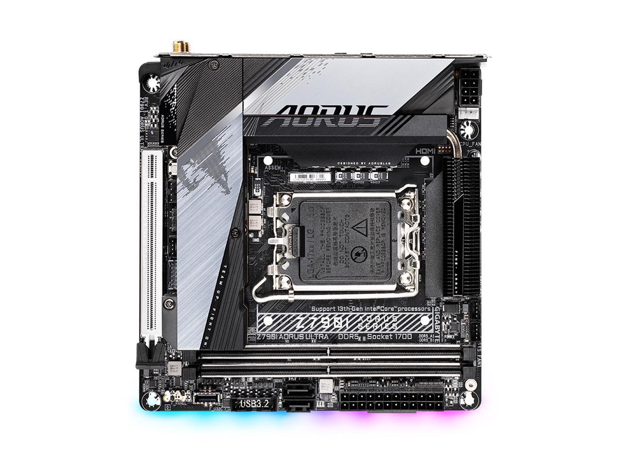 GIGABYTE Z790I AORUS Ultra (LGA 1700/ Intel/ Z790/ Mini-ITX/ DDR5