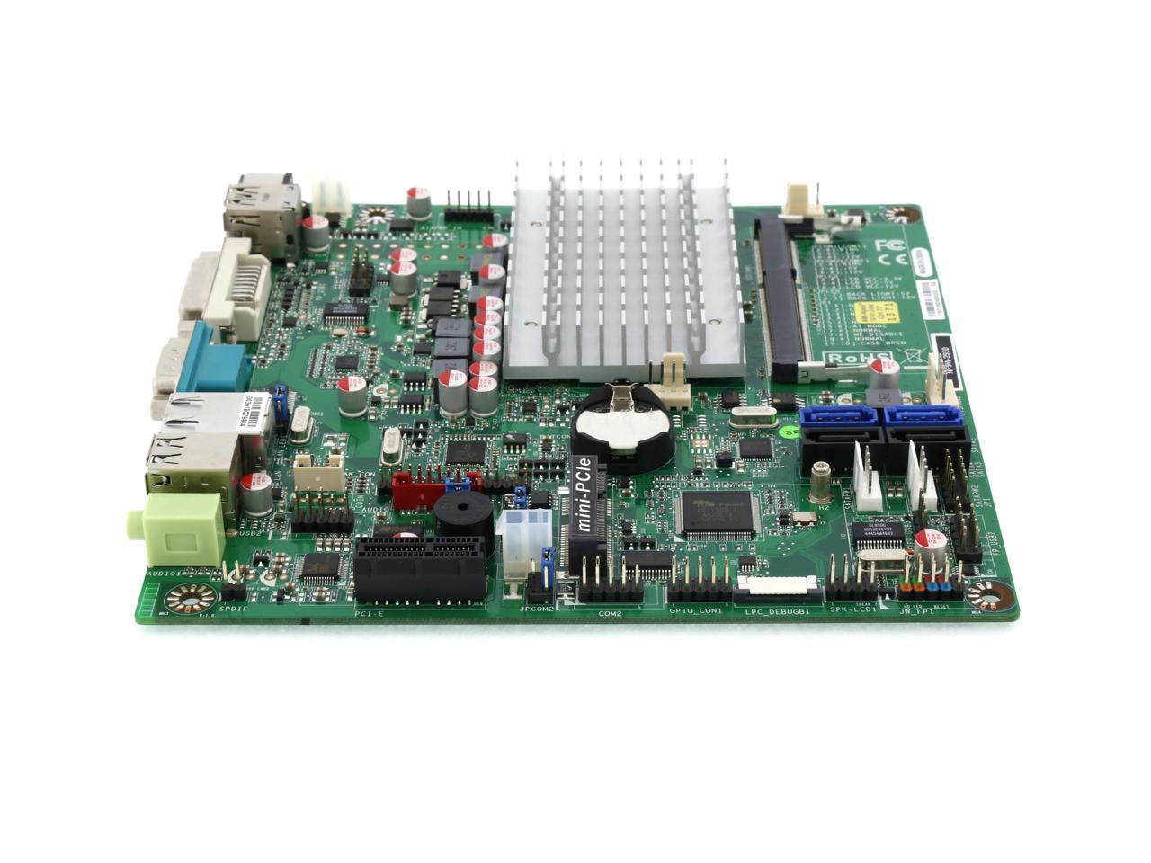 JetWay NF9W-2930 Intel Celeron N2930 SoC, 1.83GHz - 2.16GHz Burst, Quad ...