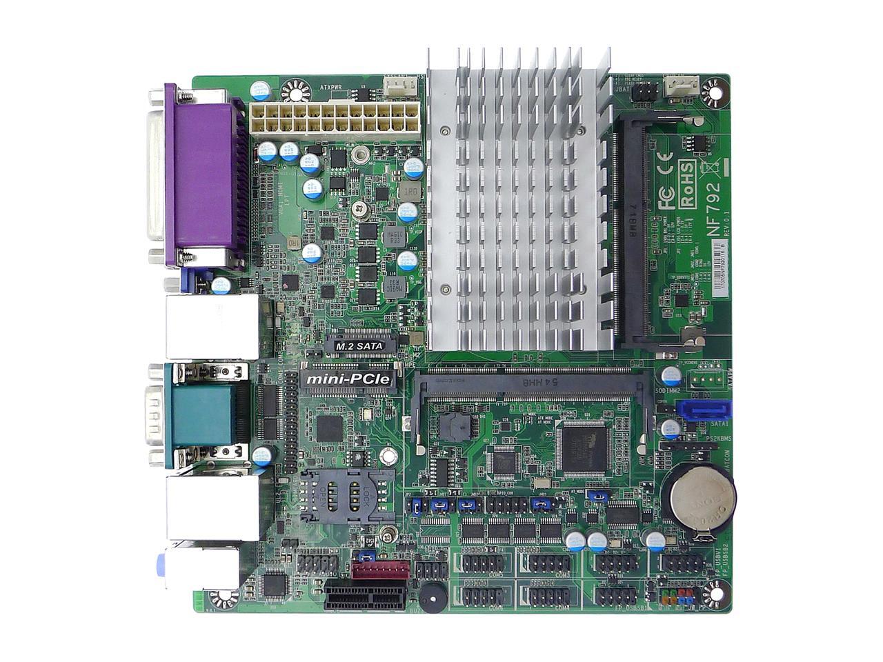 JetWay JNF792T23160 Mini ITX Motherboard / CPU Combo