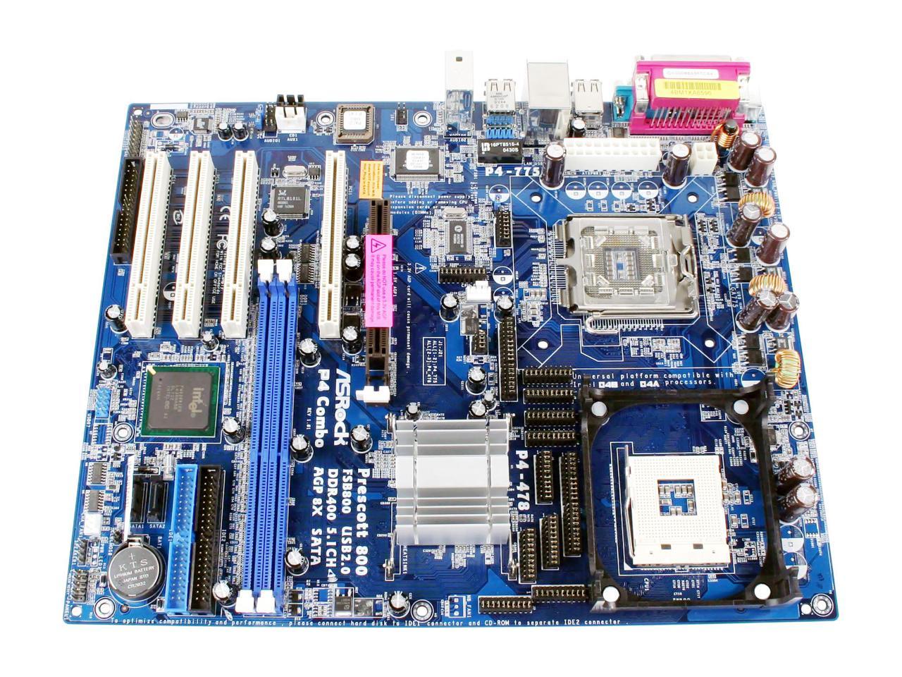 Asrock P4 Combo Atx Intel Motherboard