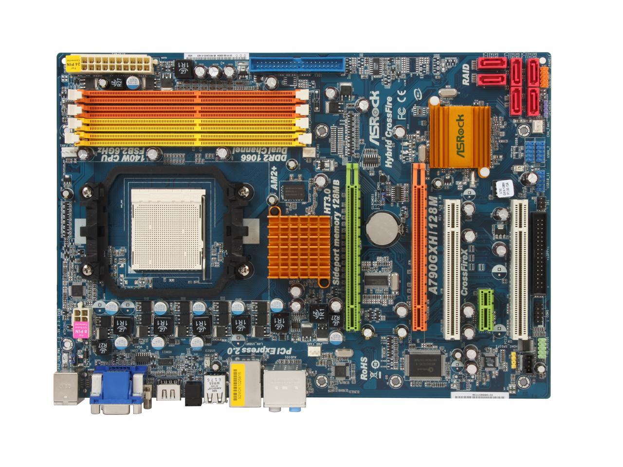 Asrock m3a790gxh 128m какие процессоры поддерживает