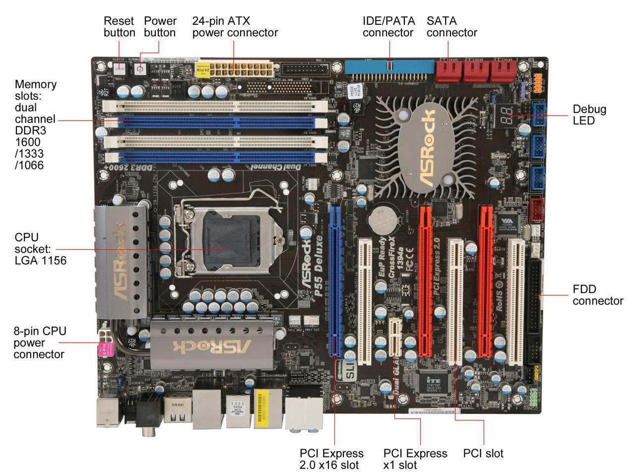 Коды ошибок asrock p55