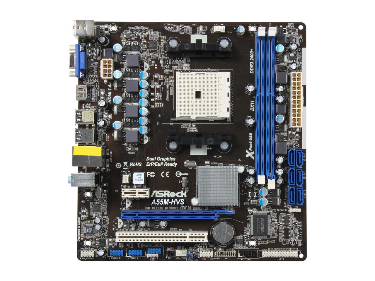 Asrock a55m dgs совместимость