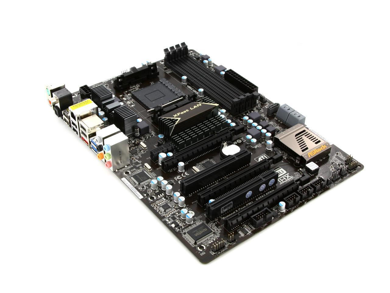 Used - Very Good: ASRock 990FX Extreme3 AM3+ ATX AMD Motherboard with